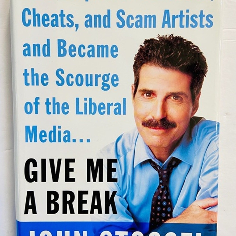 Give Me a Break by John Stossel Hardcover 2004 Investigative Journalism Politics